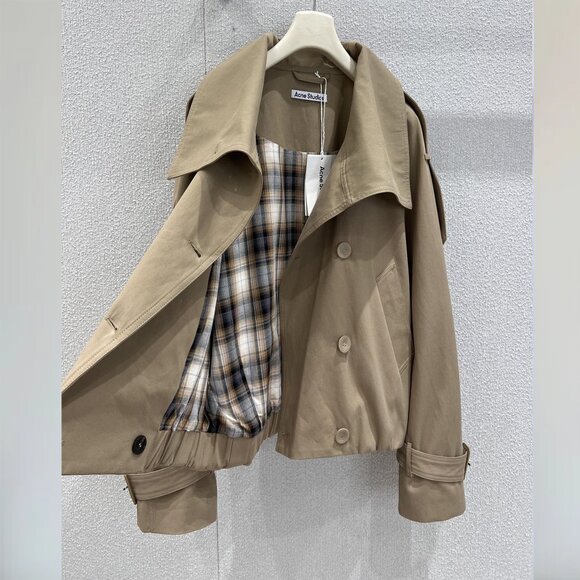 Acne Studios belted buttoned coat - Picture 8 of 11